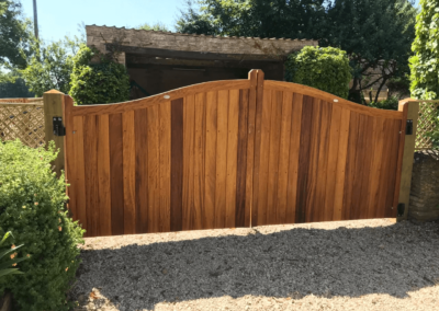 Driveway Gates Supplied and Installed by Wyatt Fencing