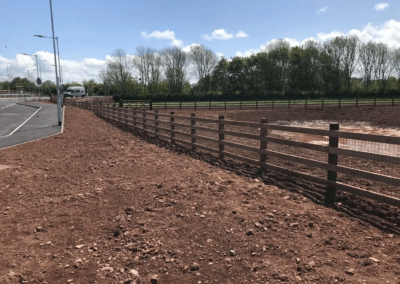 Post and Rail Fencing by Wyatt Fencing