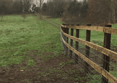 Post and Rail Fencing by Wyatt Fencing