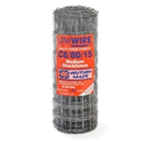 Stock Netting C8/80/15 50m Roll – Price:POA